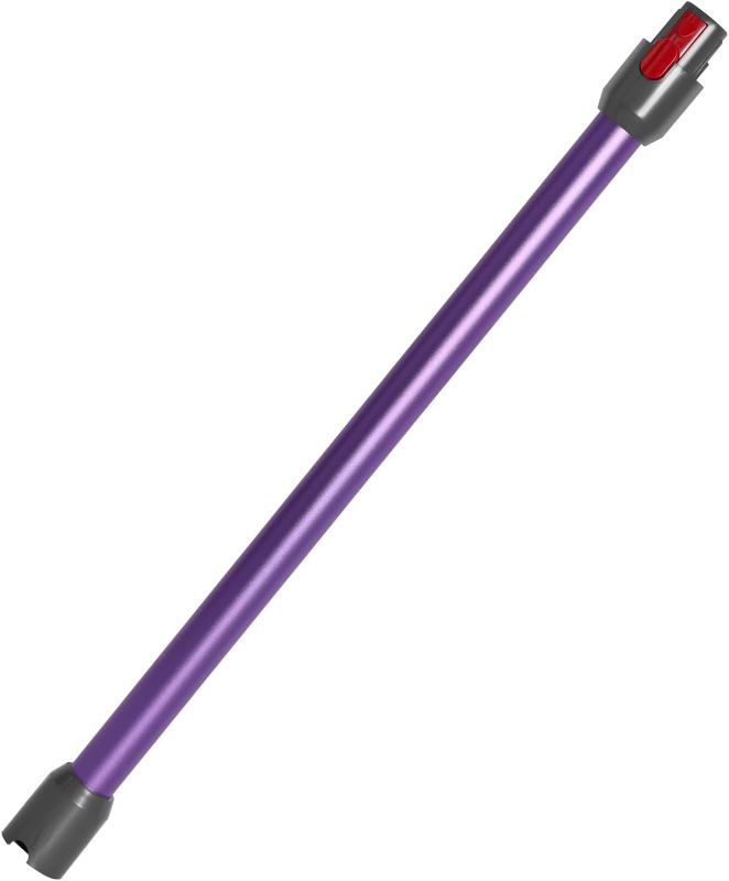 Photo 1 of Replacement Extension Wand Tube Quick Release Compatible with Dyson V15 V11 V10 V8 V7 Vacuum Accessories Parts, 28.7in Extension Cleaner Attachment for Home Office Purple
