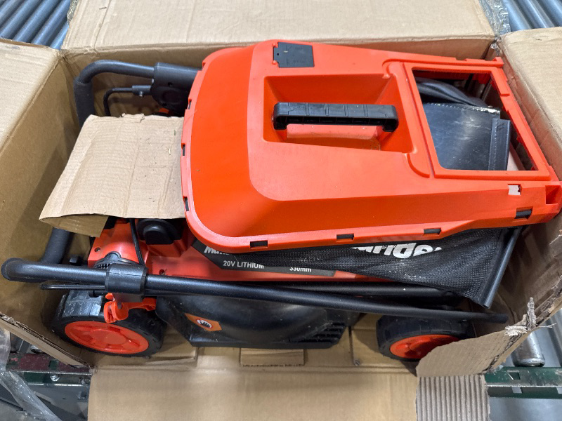 Photo 1 of Maxlander Lawn Mowers, 13 Inch Electric Lawn Mower Cordless, 20V 2-in-1 Battery Powered Lawn Mower with Brushless Motor, 5-Position Height Adjustment, 
