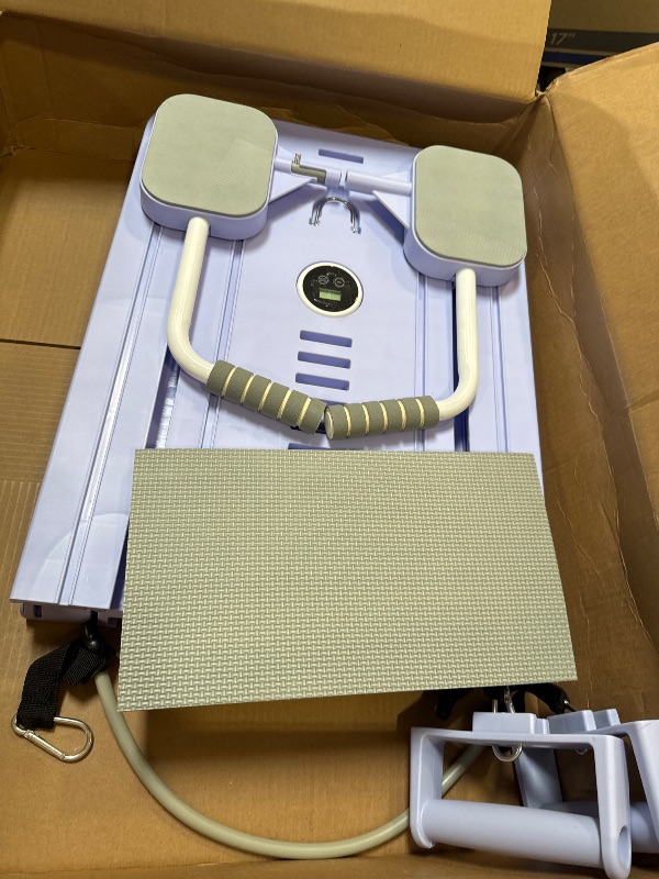 Photo 1 of JANUA Pilates Board - Pilates Reformer Set, Multi-Purpose Foldable Pilates Reformer Board for Home, 5 in 1 Pilates Sliding Board
