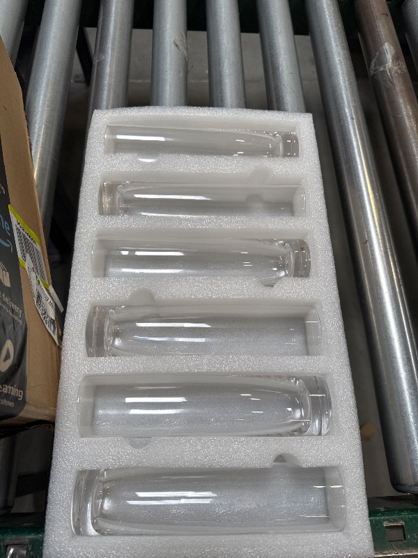 Photo 1 of Glass Cylinder Vases for Centerpieces Set of 24