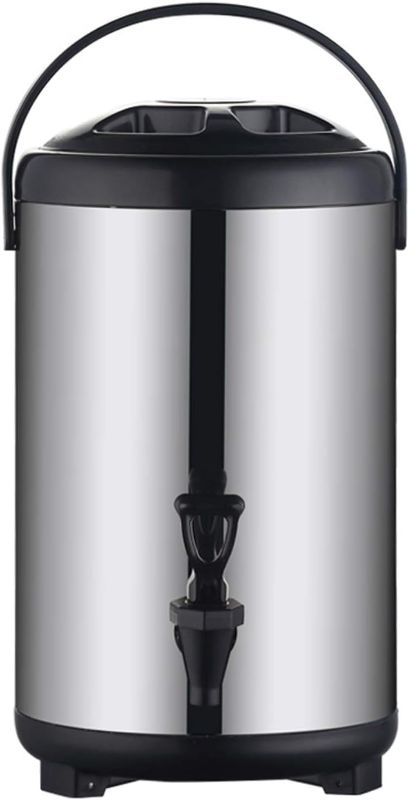 Photo 1 of  Insulated Beverage Dispenser 12 Liter/3.17 Gallon with Spigot for tea coffee cold milk water juice in parties offices weddings (12 Liter/3.17 Gallon)