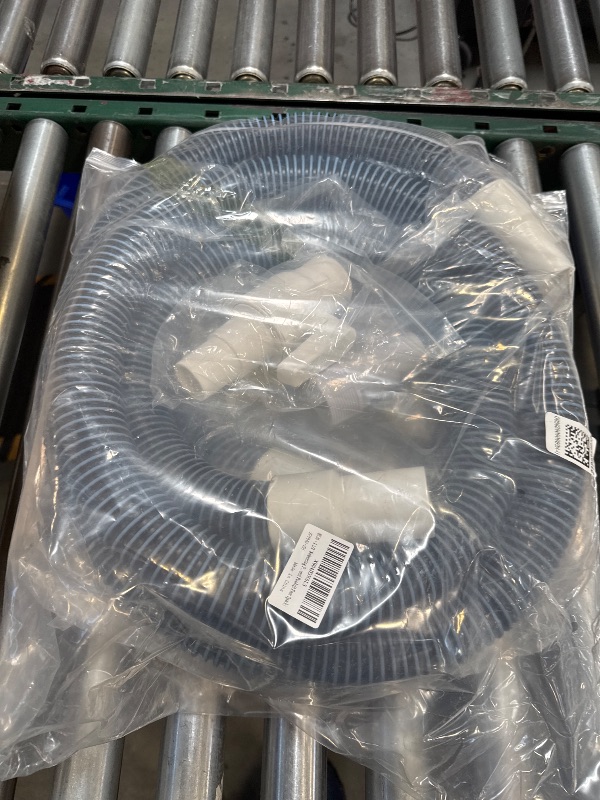 Photo 1 of 9FT Above Ground Pool Hoses Fits for Hayward Swimming Pool Filter Pump with 1 1/2" Connector Hose Replacement Kit ?2 Pack)