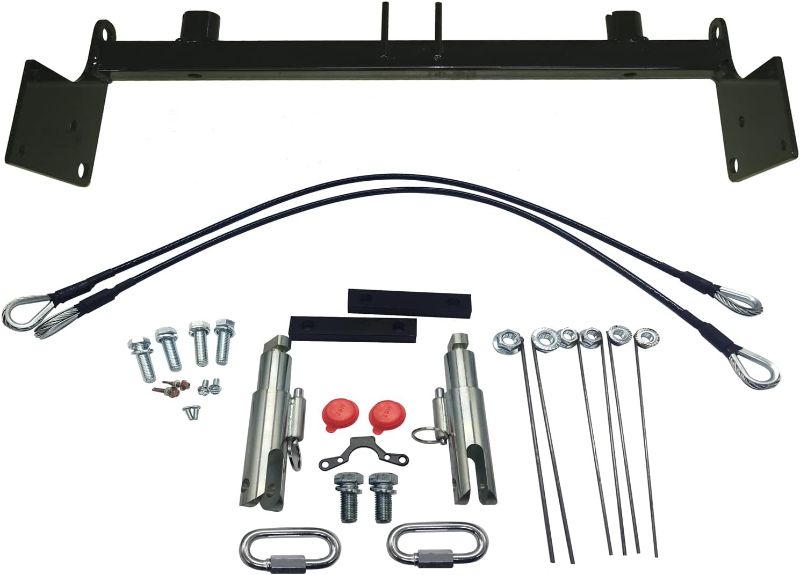 Photo 1 of Tow Bar Base Plate Tow Bar Bracket Replace BX1126 for 2007-2018 Wrangler JK JKU with Standard Bumper