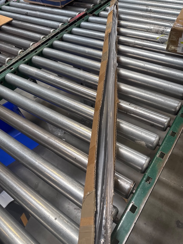 Photo 1 of 1 Pack 4FTx 2"x1" Aluminum Black Handrail with Nylon End Caps Self Drilling Screws, Rectangular Handrail Cuttable Flat Top Rail for Deck Stair Railing Indoor Outdoor Cable Railing System
