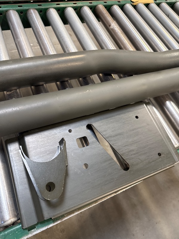 Photo 1 of Rear Crossmember Frame Repair Kit with Spare Tire Carrier Support