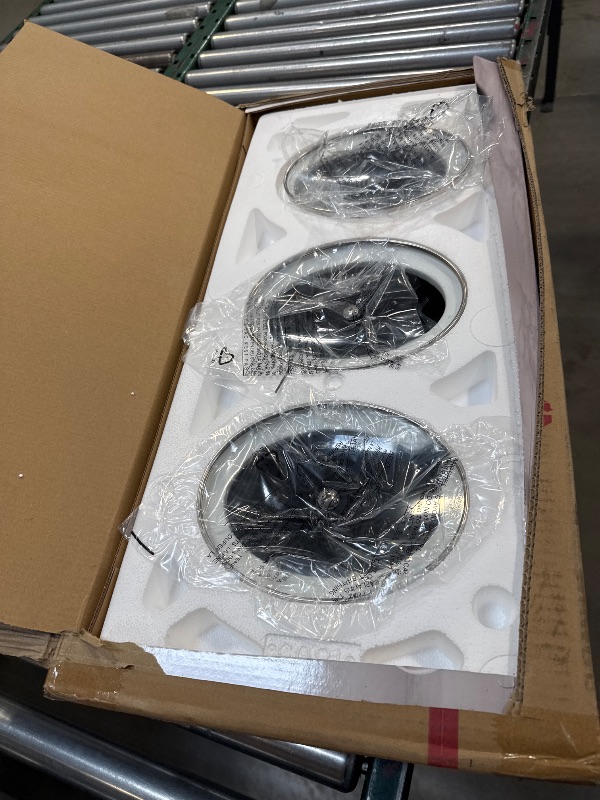 Photo 1 of Sunvivi Slow Cooker, Triple Slow Cooker Buffet Server and Food Warmer, 3-Section 1.5-Quart Upgraded Oval Ceramic Pot with Stainless Steel Lid Rests, 3 Spoons, Total 4.5 QT