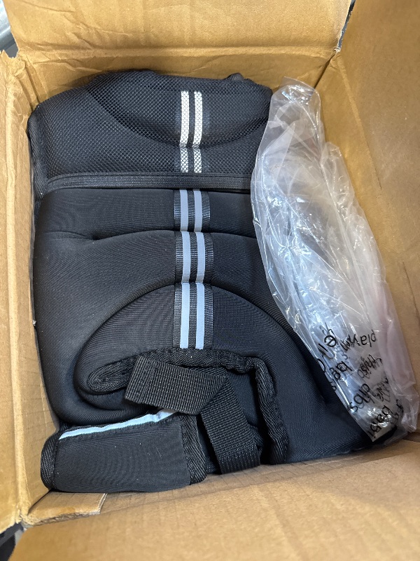 Photo 1 of ZELUS Weighted Vest, 20lb/Weight Vest with Reflective Stripe for Workout, Strength Training, Running, Fitness, Muscle Building, Weight Loss, Weightlifting
