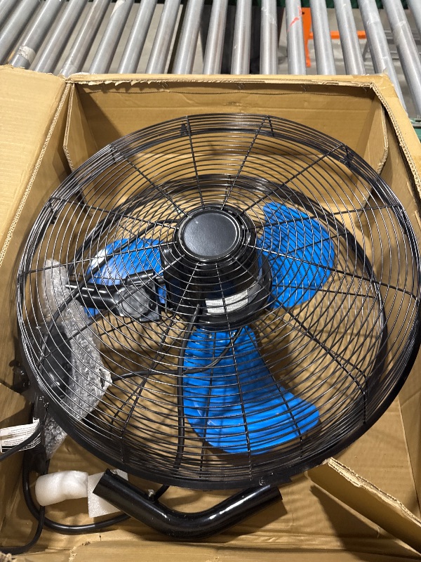 Photo 1 of 20" Wall Mount Fan Wall Oscillation Fan Industrial Walls Fans
