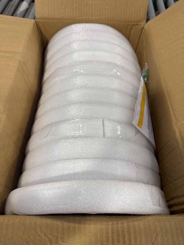 Photo 1 of 12PK 12 Inch LED Flush Mount Super Slim Ceiling Light, 24W, 2520LM, 3000K/4000K/6000K CCT Selectable, Close to Ceiling Round Flat Panel Light for Hallway, Bedroom, Kitchen
