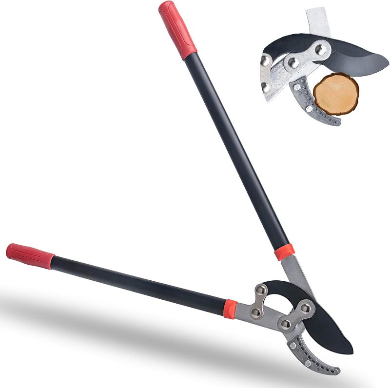 Photo 1 of Loppers for Tree Trimming Heavy Duty 30 Inch Tree Branch Cutter Tree Trimmer With Compound Action Anvil Lopper With 2 Inch Cutting Capacity (1pcs)
