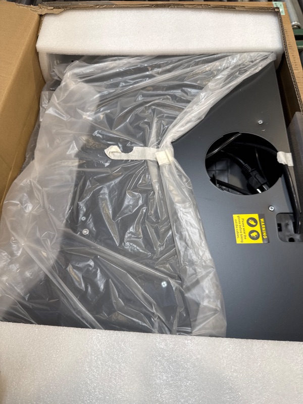 Photo 1 of FIREGAS Black Range Hood 30 Inch Under Cabinet, Ducted/Ductless Convertible Kitchen Hood, 300 CFM, 3 Speed Exhaust Fan, Brushless DC Motor, Stove Hood Vents for Kitchen with LED Lights
