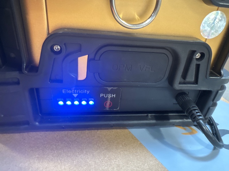 Photo 1 of SEE NOTES// Fiber Fusion splicer A-88S 6 Motor 8s Fusion splicer 18s Heating 5-inch Touch Screen Full Automatic Intelligent Fiber Fusion splicer core Alignment Fusion splicer Automatic Focusing Built-in OPM+VFL
