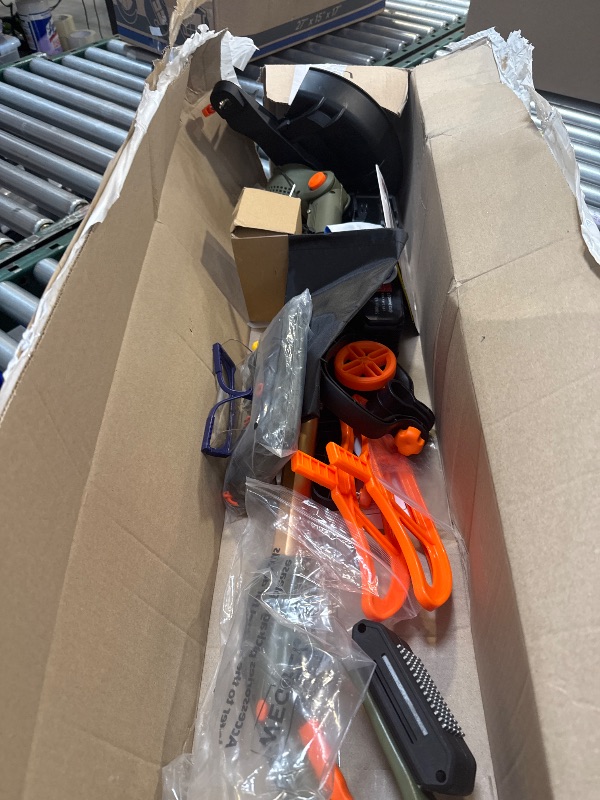 Photo 1 of 13-Inch String Trimmer Cordless,(2 x 21V 5.0Ah Batteries & Charger), Trimmer/Edger/Lawn Mower/Brush Cutter 4-in-1, Electric Weed Wacker with Auto Rope Spool Feed, 3 Cutting Methods
