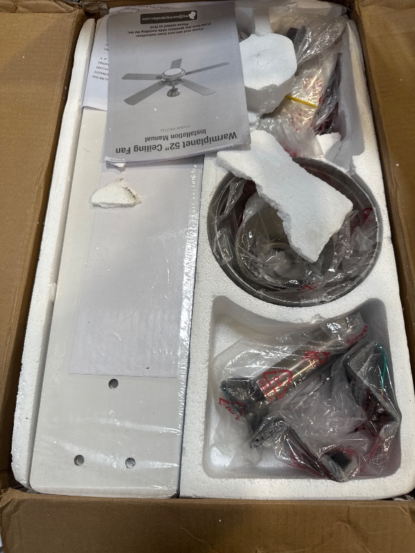 Photo 1 of warmiplanet 52 Inch Ceiling Fan 5-Blades
