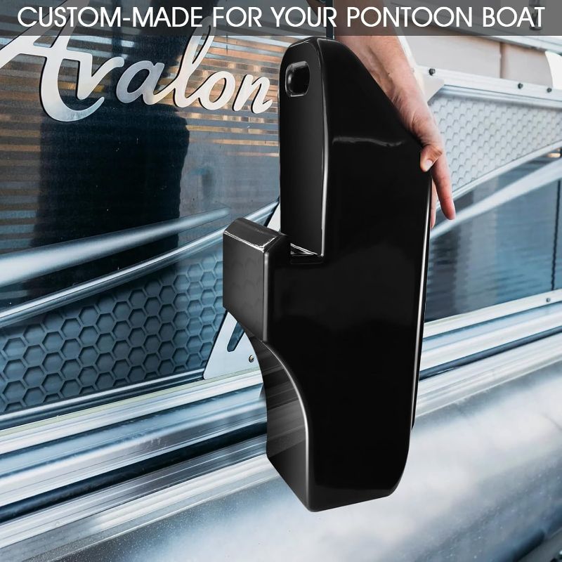 Photo 1 of Pontoon Fenders Boat Bumpers for Docking Pontoon Boat ONLY,Customized Inflatable Fender Dock Bumper with Locking Recessed Groove&Grip Handle
