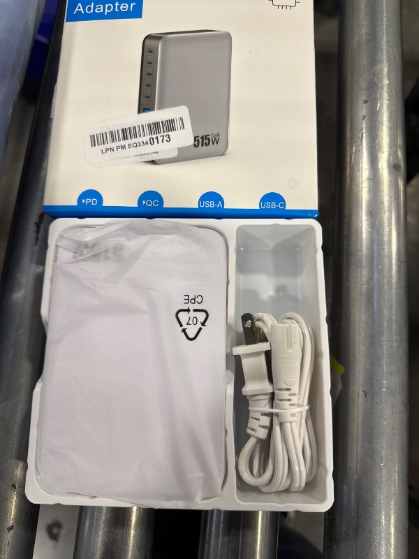 Photo 1 of USB C Charger Block 515W[2025 Upgraded] GaN IV 8 Port Fast Charging Station Hub,Dual PD 100W USB C Laptop Charger Compatible with MacBook Pro/Air,iPad,iPhone 16/15,Galaxy S23/S24 Steam Deck Dell XPS