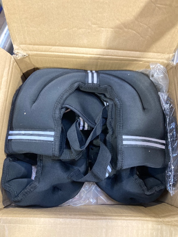Photo 1 of ZELUS Weighted Vest, 6lb/8lb/12lb/16lb/20lb/25lb/30lb Weight Vest with Reflective Stripe for Workout, Strength Training, Running, Fitness, Muscle Building, Weight Loss, Weightlifting
