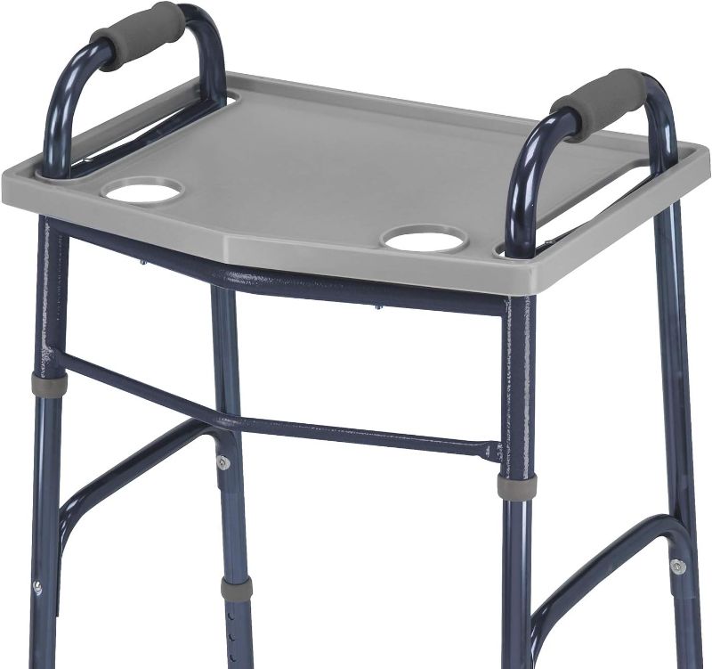 Photo 1 of Walker Tray With Cup Holders, Walker Tray For Folding Walkers