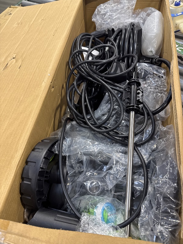 Photo 1 of Electric Pressure Washer - 4500PSI 3.0GPM Electric Power Washer Adjustable Pressure, High Pressure Washer Includes 5 Nozzles with Foam Cannon for Cars, Fences, Patios, Driveways

