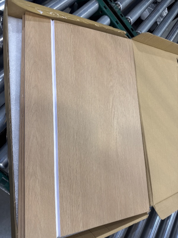 Photo 1 of Wire Shelf Cover,KHASIM Wire Rack Covers for Pantry,PVC Wood-Look Faux Wood Shelf Liners for Home and Kitchen Organization
