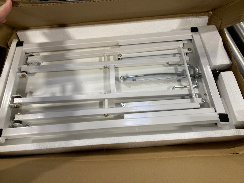 Photo 1 of White Height Adjustable Standing For Laptop 
