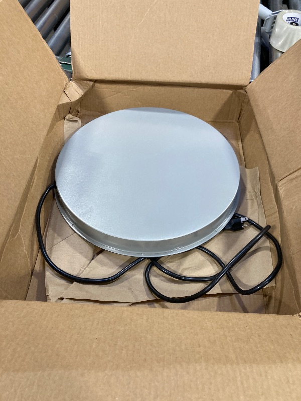 Photo 1 of Poultry Chicken Water Heater: Chicken Water Heater Base for Winter, for Plastic/Metal Poultry Watere Under 6 Gallons, Heated Waterer for Chickens 130W