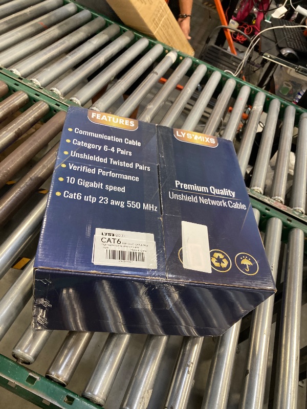 Photo 1 of  100-ft Cat 7 Blue Ethernet Cable