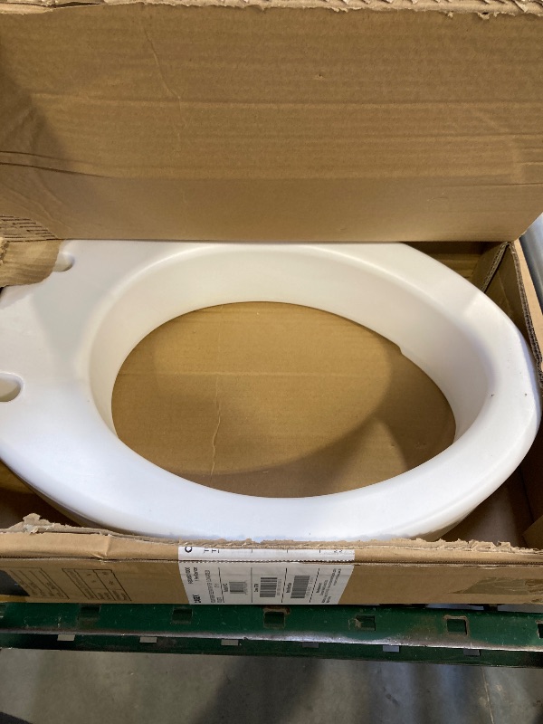 Photo 1 of Carex Toilet Seat Riser, Elongated Raised Toilet Seat Adds 3.5 inches to Toilet Height, for Assistance Bending or Sitting, 300 Pound Weight Capacity Toilet Riser