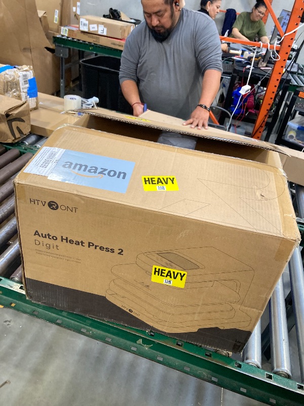 Photo 1 of HTVRONT Auto Heat Press 2 - Heat Press Machine for T Shirts with Adjustable Pressure & Higher Heating Height, Heats Up Fast & Evenly Heat Press 15x15 for HTV, Sublimation, Heat Transfer Projects