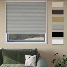 Photo 1 of MYshade Cordless Cellular Window Shades No Tools No Drill Blackout Blinds for Indoor Windows Size 30" Wide X 72" Height Grey Room Darkening Window Blinds for Bedroom, Bathroom, Kitchen, Living Room