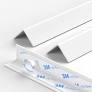 Photo 1 of Wall Edge Protector, Protector Baby, PVC Plastic Wall Corner Guards,Stair Edge Protector, 6 PCS Self-Adhesive White Corner Protectors?0.98inx0.98in, 100cm/39.7in?