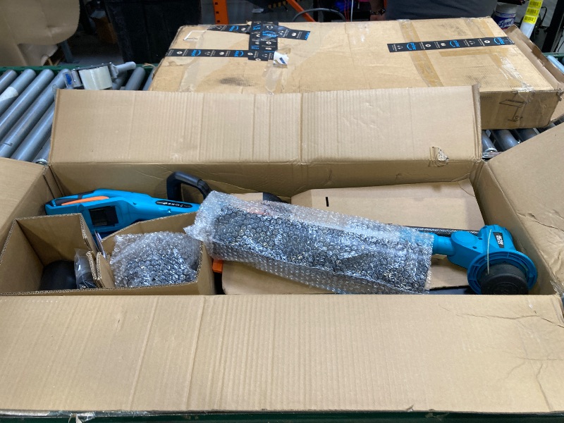 Photo 1 of SENIX 58V 2-Tool Kit, 11-13 Inch Brushless String Trimmer, Brushless Leaf Blower with 480 CFM and 120 MPH, S5K2B1-01