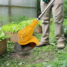 Photo 1 of Trimmer, 24V Electric Weed Eater Grass Cutter