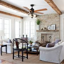 Photo 1 of Large Elegant Cabin Ceiling Fan Remote Rustic Farmhouse Bronze Unique Light 52"
