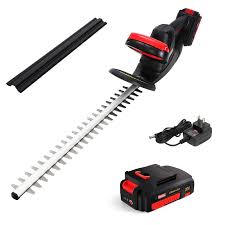 Photo 1 of MZK 22'' Cordless Hedge Trimmer, 20V Bush Trimmer, Handheld Hedge Cutter, Grass Shrub Trimmer, Lightweight & Compact Trimmer
