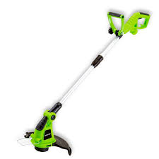Photo 1 of Electric String Trimmer 13 inch 3.8 Amp 7800 RPM Speed Corded Trimmer Garden Lawn Weed Cutter, Green