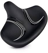 Photo 1 of Comfortable Bicycle Saddle for Men and Women, Wide Soft Bicycle Saddle - with attachment back