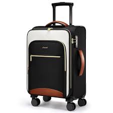 Photo 1 of LOVEVOOK Carry On Luggage 22x14x9 Airline Approved, 20 Inch Softside Suitcases with Wheels, Lightweight Spinner Carry on Suitcase with TSA Lock, Water-Resistant Large Capacity Luggage for Travel