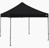 Photo 1 of 10 ft x 10 ft Easy Pop up Outdoor Portable Instant One Push Function Canopy Tent , black