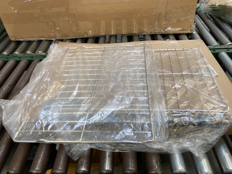 Photo 1 of WB48T10063 Oven Rack, Stainless Steel Replacement Parts, Compatible With GE, General Electric,Hotpoint Oven AP4538468, PS2577619?24 x 17inchs, 2Packs