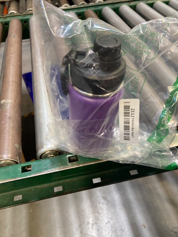 Photo 1 of Silimore 12 oz Water Bottle,Small Insulated Water Bottle, Stainless Steel Small, Leak Proof with Chug Lid, Wide Mouth BPA Free Double Wall Vacuum (Purple)
