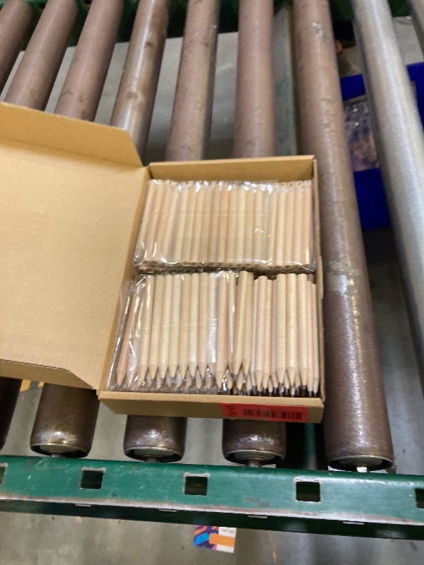 Photo 1 of Fuutreo 200 Pcs 200 Pcs Golf Pencils Bulk 2 HB Mini Half Pencils Round Pre Sharpened Natural Wooden Short Back to School Gift for Bridal Shower Wedding Boss Employee Gift Supplies, 3.5 Inch