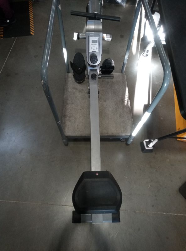 Photo 1 of Sunny Health & Fitness 53.4" Extended Slide Rail Magnetic Rowing Machine Rower - SF-RW5515

