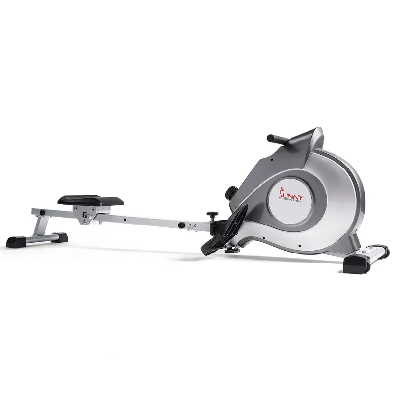 Photo 1 of Sunny Health & Fitness 53.4" Extended Slide Rail Magnetic Rowing Machine Rower - SF-RW5515

