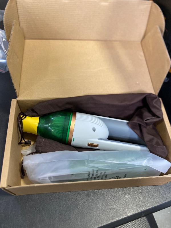 Photo 1 of Duck Compact Cordless Vacuum by Horsepower, Gold Edition, Ultra-Powerful Upgraded Battery for Extra-Long Run Time, AS-SEEN-ON-TV, Strong Suction, Easy to Store, Portable & Rechargeable. Home & Auto