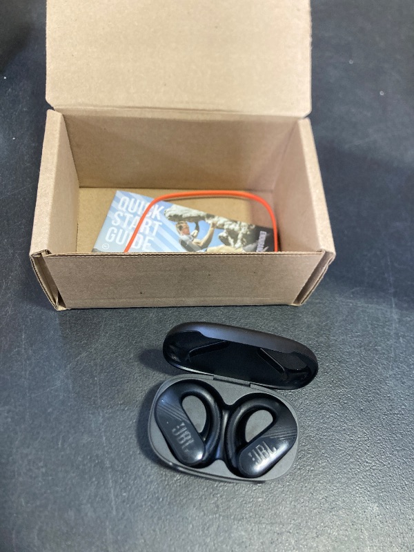 Photo 1 of JBL Endurance Peak 3 Dust and Waterproof True Wireless Active Earbuds - Black (Renewed)