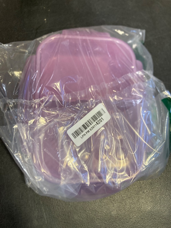 Photo 1 of MISS BIG Lunch Box Kids, Leak Proof Lunch Containers, Mom’s Choice No BPAs and No Chemical Dyes Bento Box for Kids,Microwave and Dishwasher Safe Lunch Box (Purple M)
