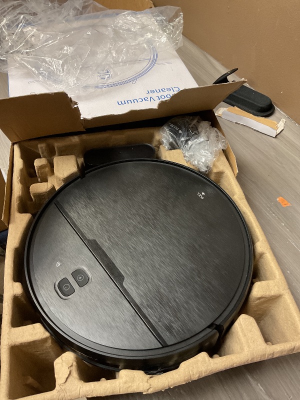 Photo 1 of Robot Vacuum and Mop Combo, 2 in 1 Robotic Vacuums Cleaner with WiFi/App, Robot Vacuum with Water Tank, Strong Suction, Schedule, Self-Charging, Quiet, for Hard Floor, Pet Hair, Low Pile Carpet