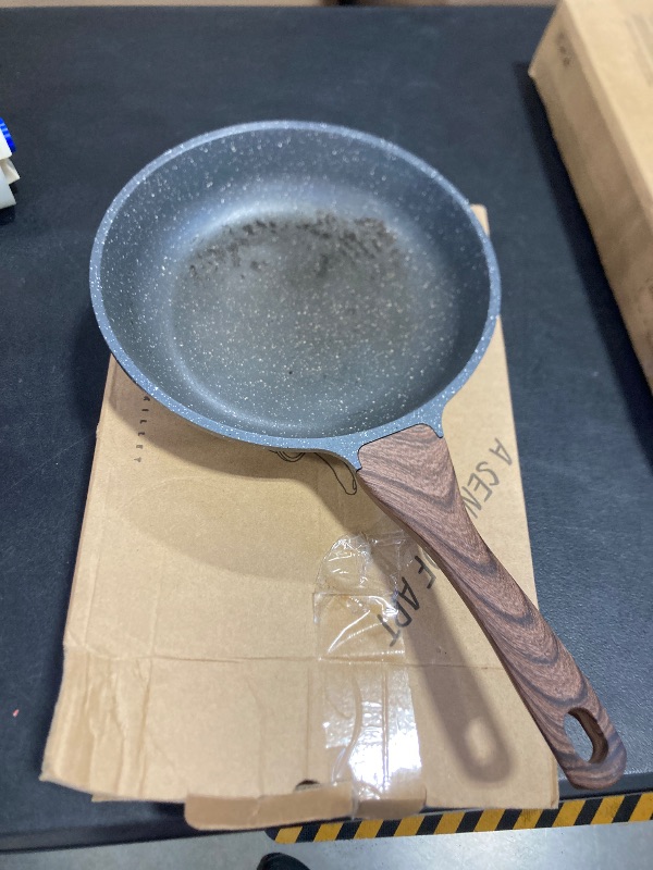 Photo 1 of SENSARTE Nonstick Frying Pan Skillet, Swiss Granite Coating Omelette Pan, Healthy Stone Cookware Chef's Pan, PFOA Free (8/9.5/10/11/12.5 Inch) (9.5 Inch)