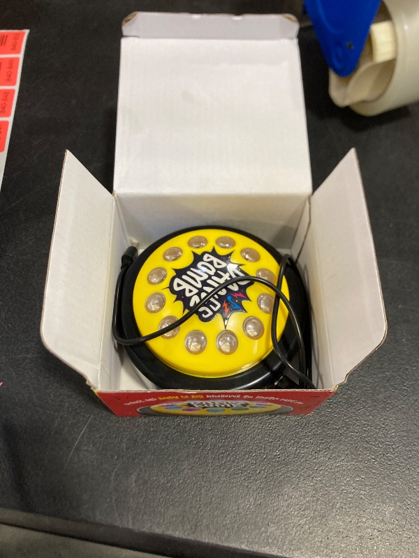 Photo 1 of KNUCKLHEAD Dance Bomb Party Button - 30 Second - Funny Gifts - Teacher Classroom Must Haves - Cute Office Desk Accessories - Middle High School Classrooms Games Supplies - Gadgets Gifts for Coworker